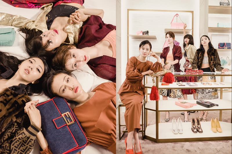 Fendi Baguette Friends Forever Handbag Campaign