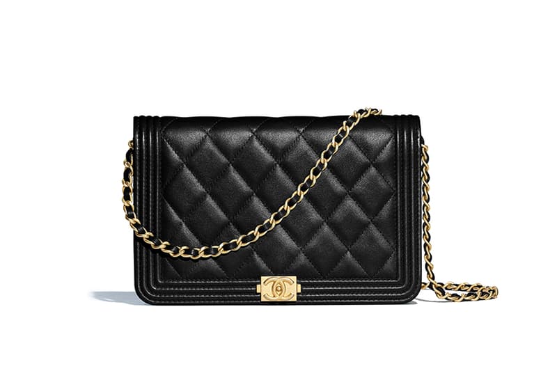 BOY-CHANEL-Wallet-on-Chain-Lambskin-&-Gold-Tone-Metal.