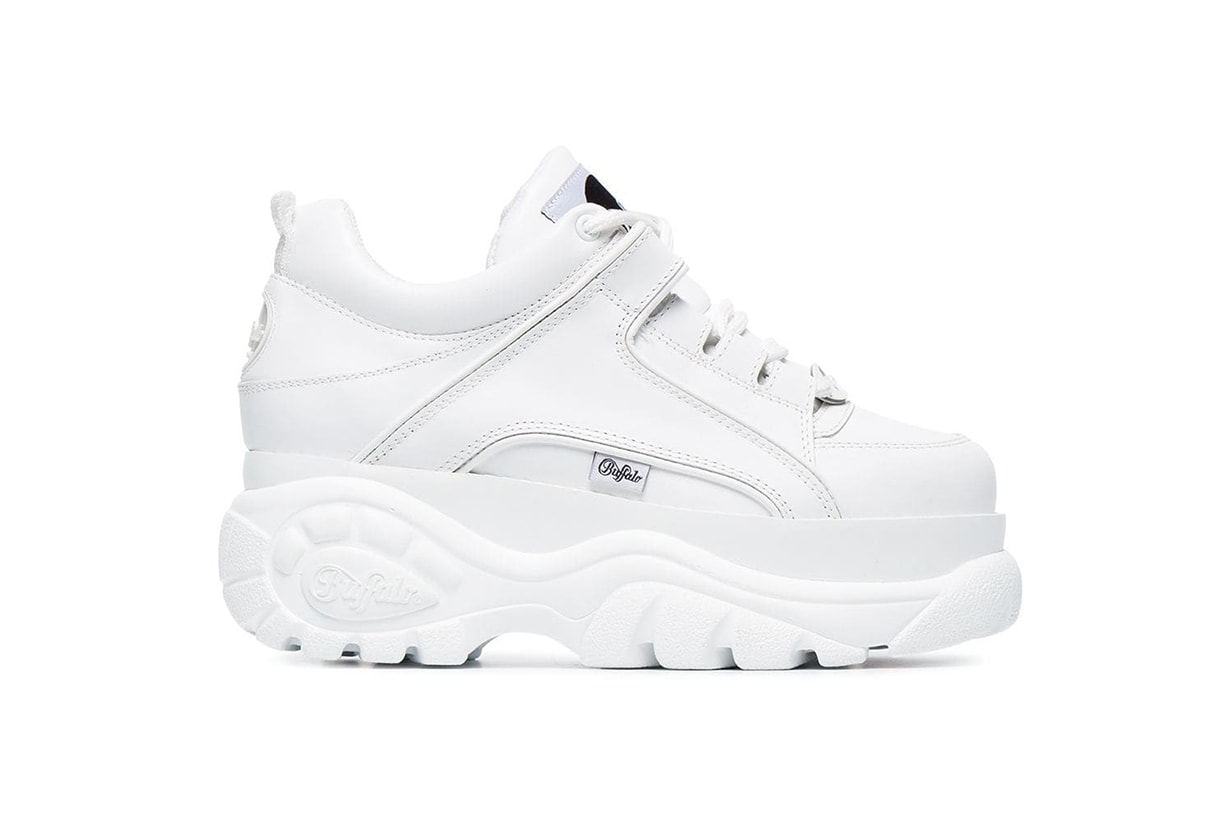 Buffalo 60 Leather Platform Sneakers