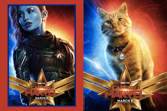 《Captain Marvel》海報亮點：除了《瘋狂亞洲富豪》的她，就連這隻小橘貓也有份？