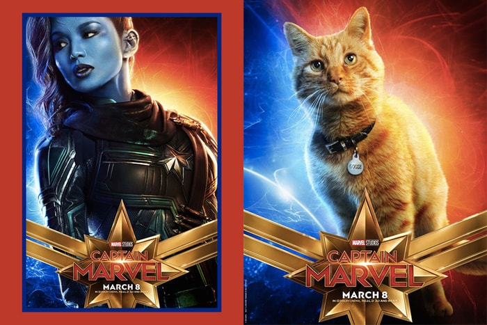 《Captain Marvel》海報亮點:除了《瘋狂亞洲富豪》的她,就連這隻小橘貓也有份?