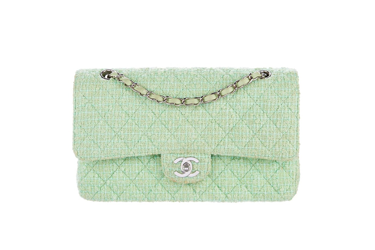 Chanel Tweed Classic Medium Double Flap Bag