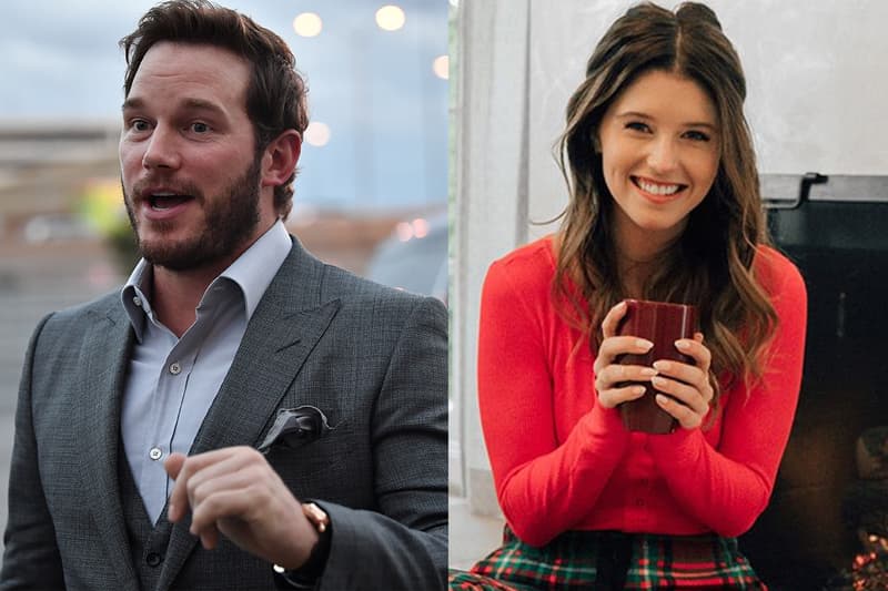 Chris Pratt Katherine Schwarzenegger moving together, near Anna Faris