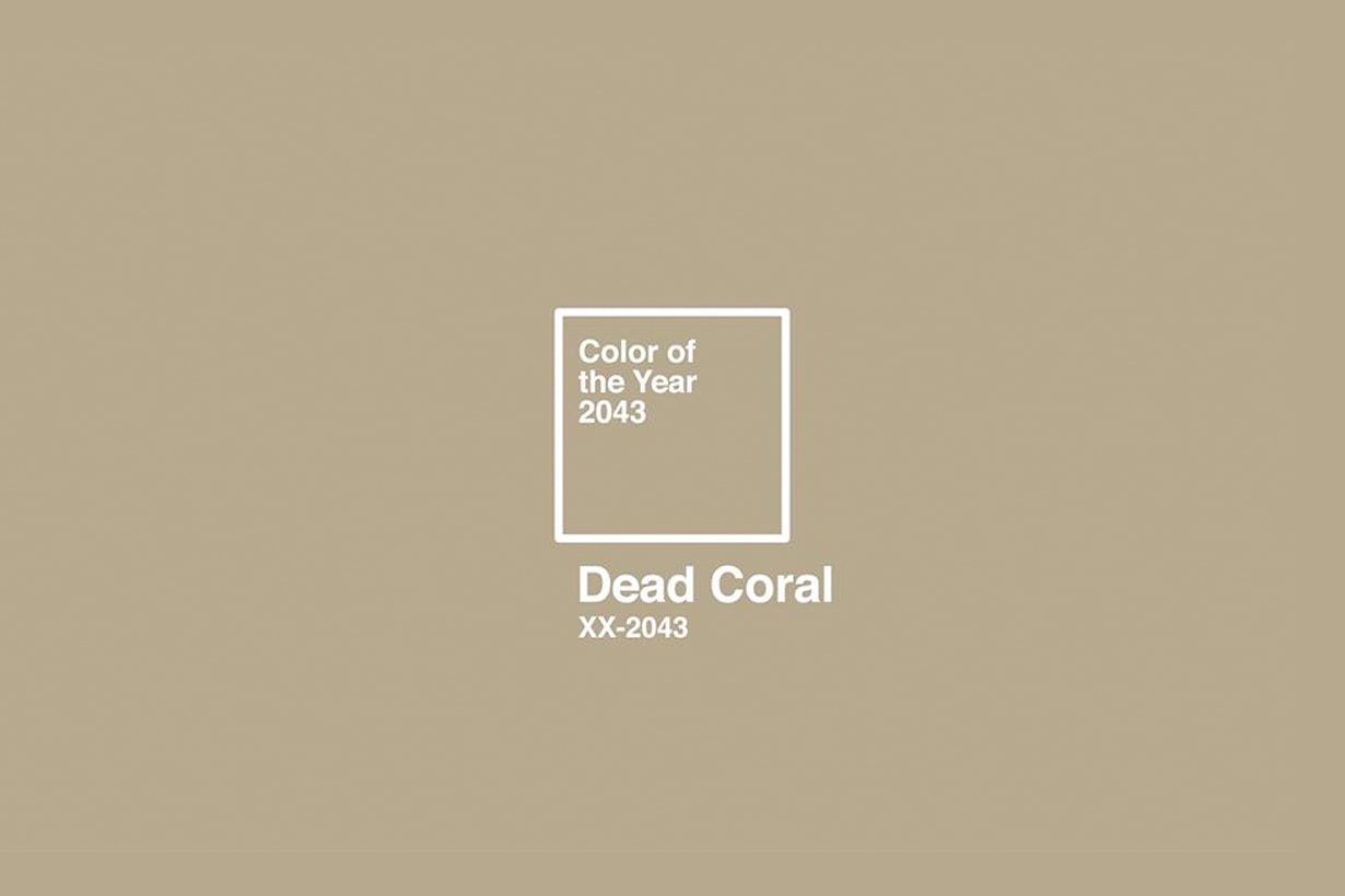 living coral dead 2043 colour of the year raccons