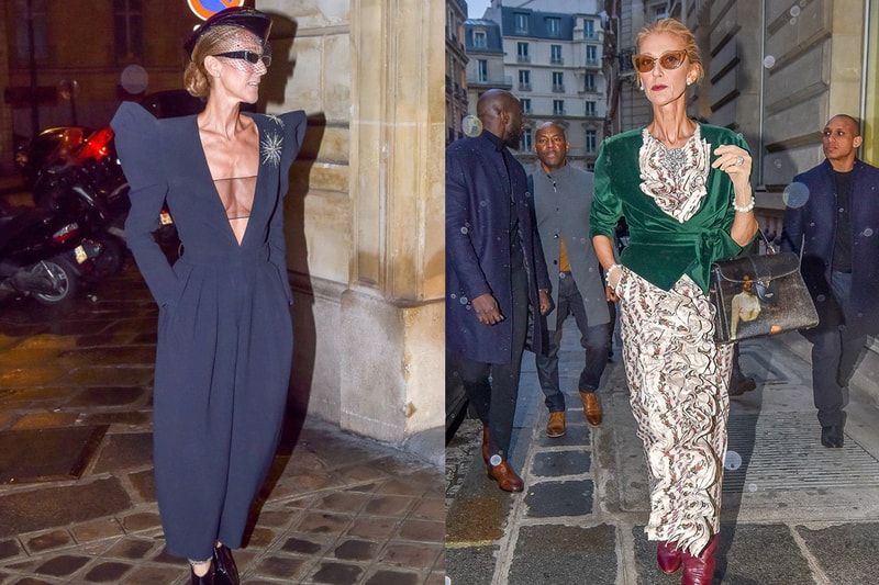 celine dion Alexandre Vauthier Jumpsuit paris fashion week
