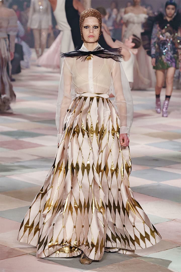 dior ss2019 couture by Maria Grazia Chiuri runway look