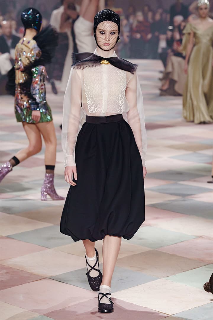 dior ss2019 couture by Maria Grazia Chiuri runway look