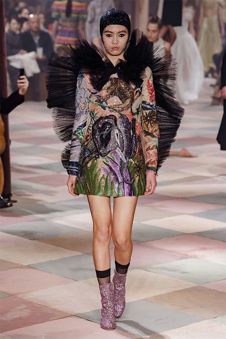 dior ss2019 couture by Maria Grazia Chiuri runway look