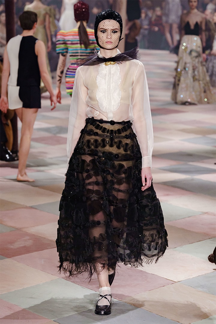 dior ss2019 couture by Maria Grazia Chiuri runway look