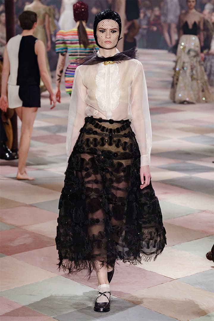 dior ss2019 couture by Maria Grazia Chiuri runway look