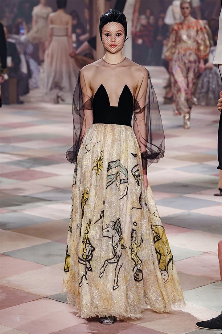 dior ss2019 couture by Maria Grazia Chiuri runway look