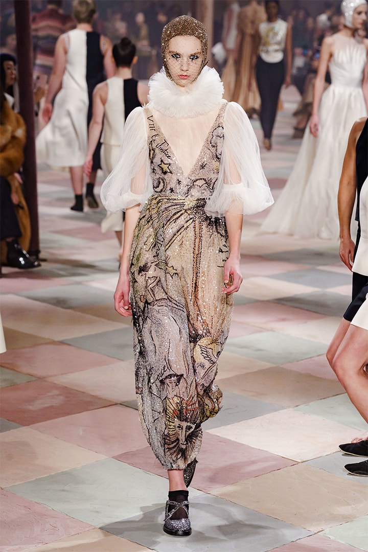 dior ss2019 couture by Maria Grazia Chiuri runway look