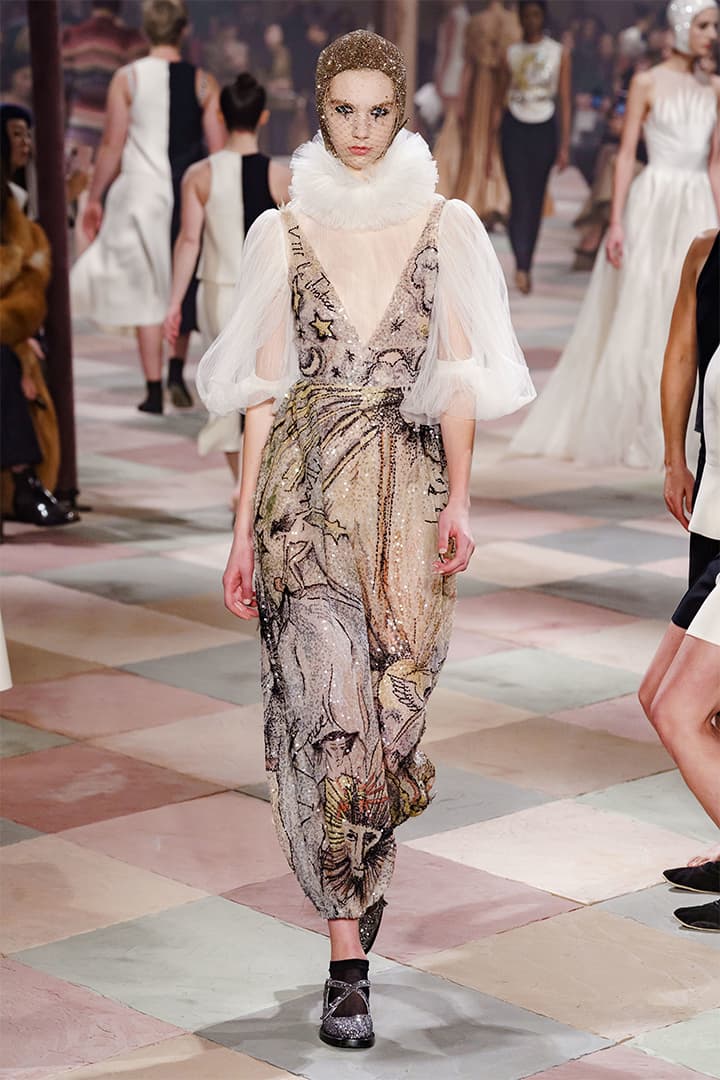 dior ss2019 couture by Maria Grazia Chiuri runway look