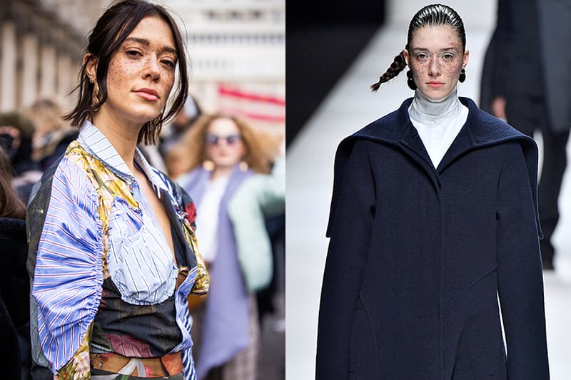 The unusual beauty fashion model Maeva Giani Marshall