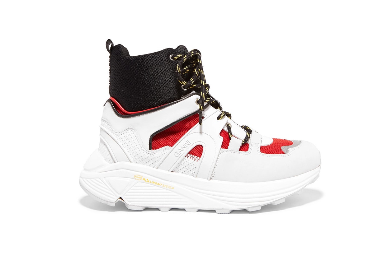 Ganni Brooklyn High-Top Sneakers