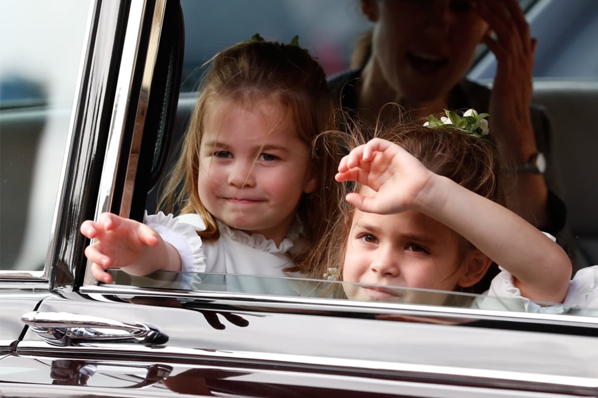 Princess Charlotte Princess Eugenie Wedding