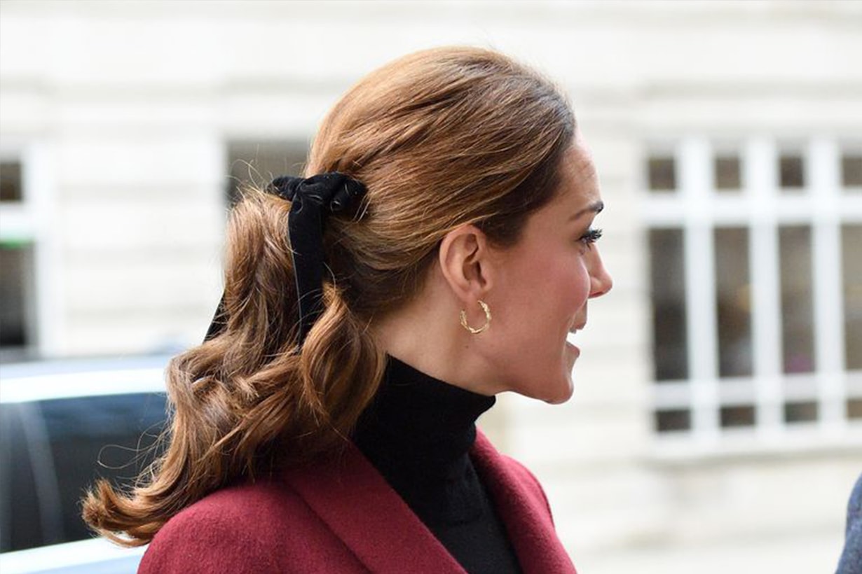 Kate-Middleton Bow Ponytail