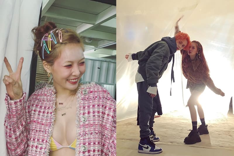 hyuna edawn new maps magazine cover couple makeup