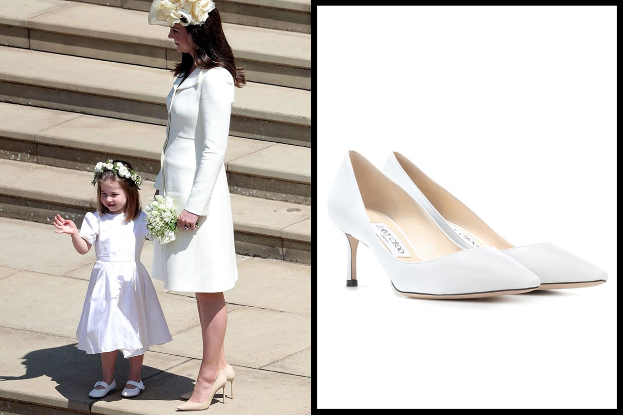 Jimmy Choo Romy 60 Pumps Kate Middleton Meghan's Wedding