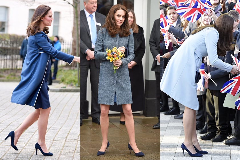 kate-middleton-meghan-marklebritish-royals-wearing-navy-blue-pumps-royal-family