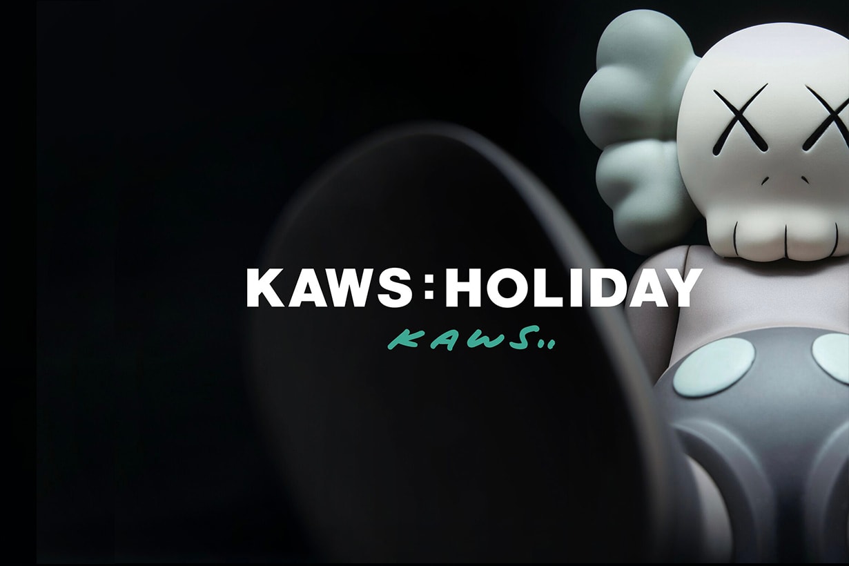 kaws holiday taiwan taipei exhibition