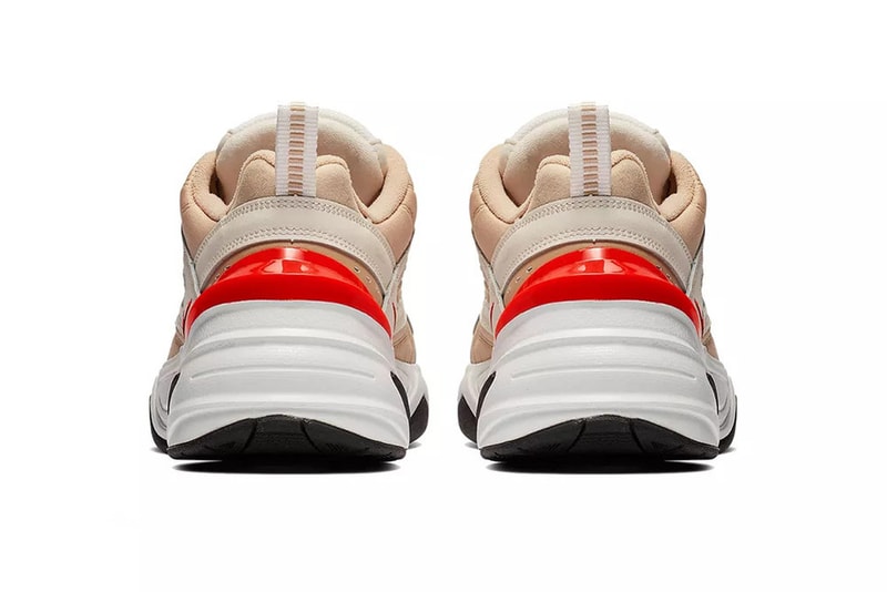 nike m2k tekno new colow sand red