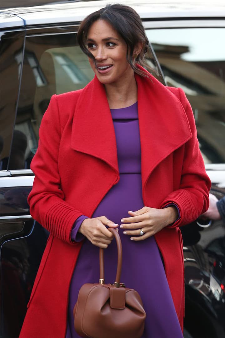 Meghan Markle wears Babaton by Aritizia, Sentaler and Gabriela Hearst