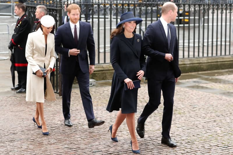 Meghan-Markle-Kate-Middleton-Wearing-Blue-Heels