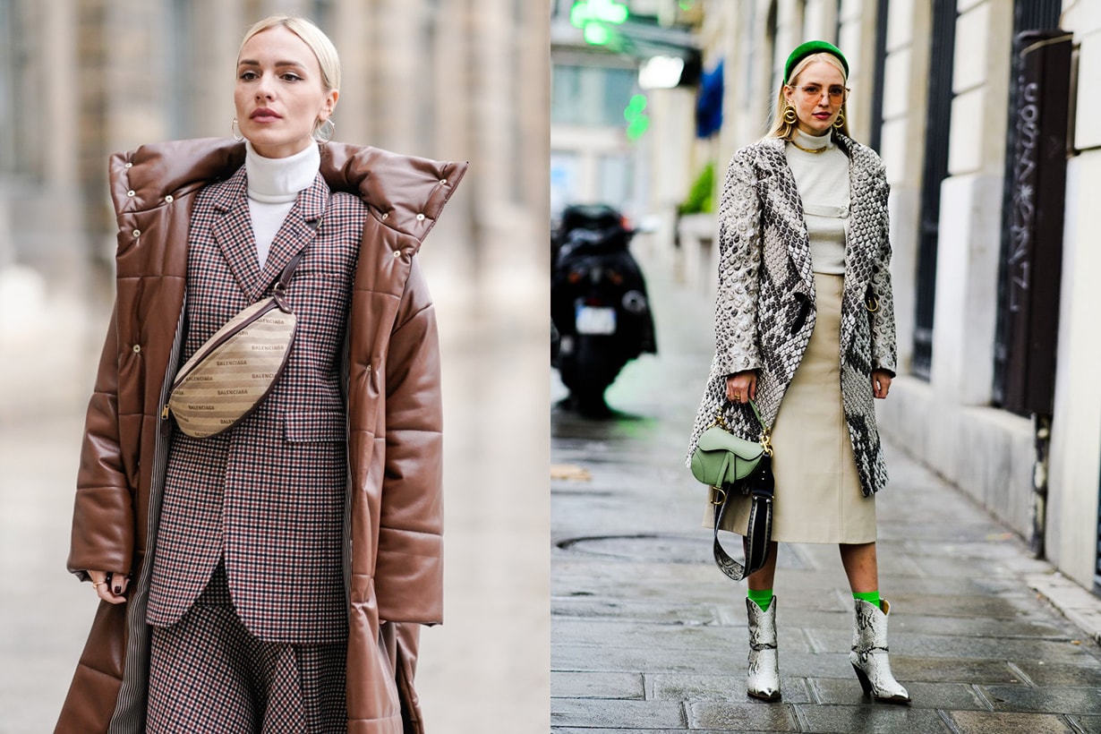 Paris Couture 2019 Suit Boots Street Style