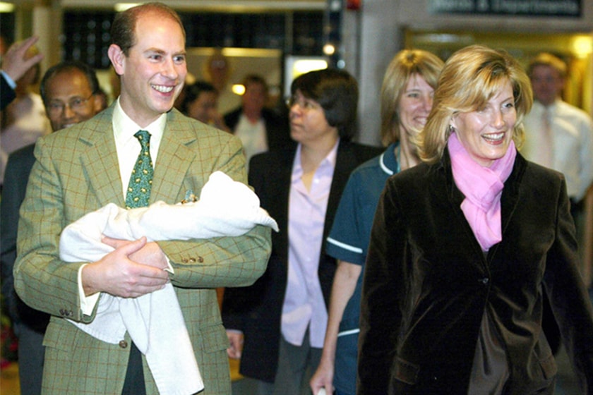 Prince Edward's wife Sophie gave birth to her children at Frimley Park Hospital
