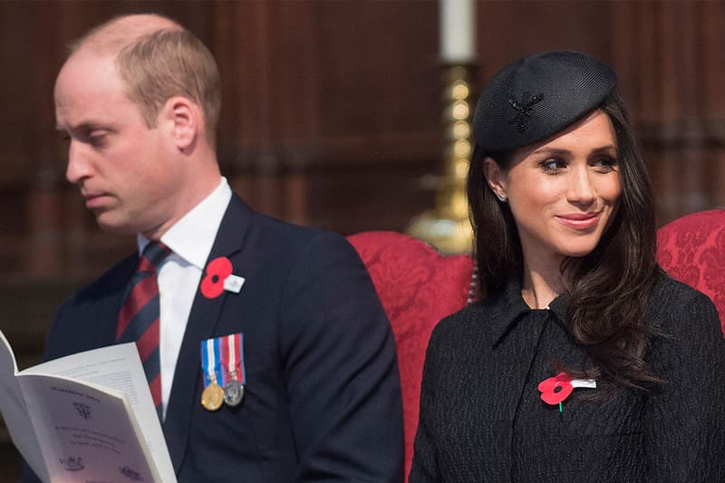 Prince William Meghan Markle British Royal