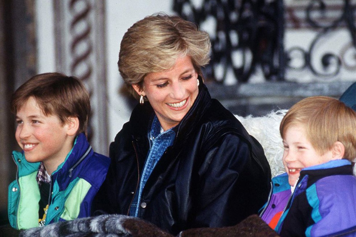 Princess Diana Prince William Prince Harry Childhood