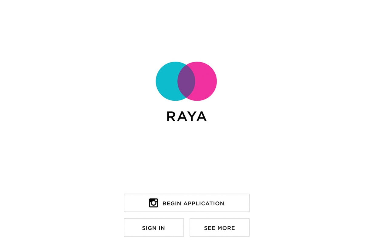 raya app application secrets hollywood members