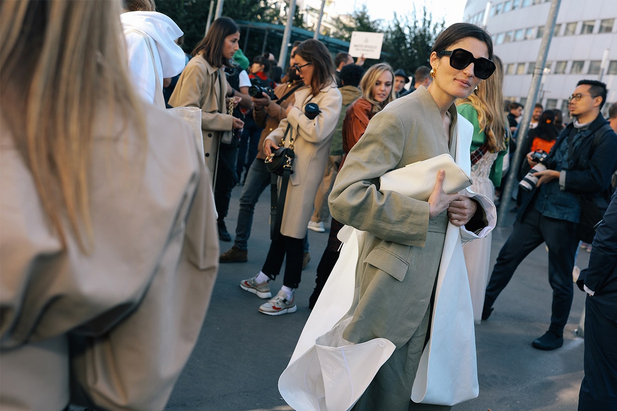 2019 Paris Fashion Week Street Style Celine