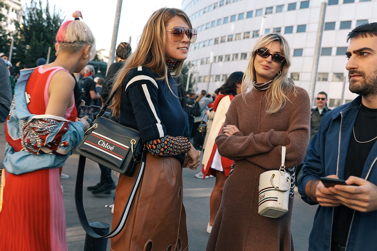 2019 Paris Fashion Week Street Style Chloe Bag