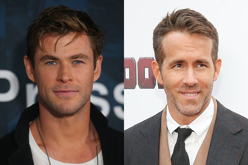 Chris Hemsworth Ryan Reynolds instagram comment