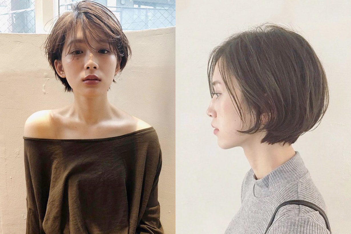face shape short hair depends japanese hairstyle