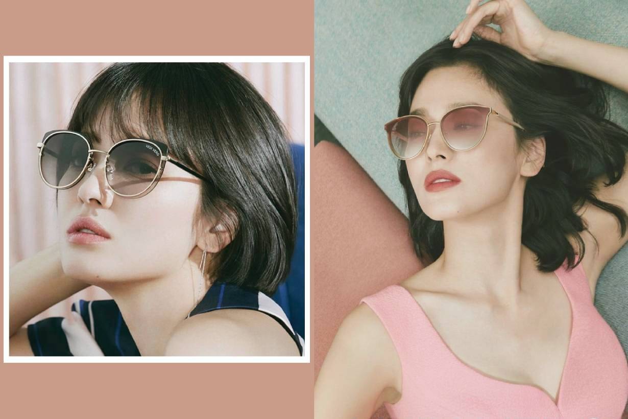 Song Hye Kyo VEDI VERO sunglasses editorial campaign sexy style Encounter boyfriend Park Bo Gum K Pop Korean Idols celebrities actress