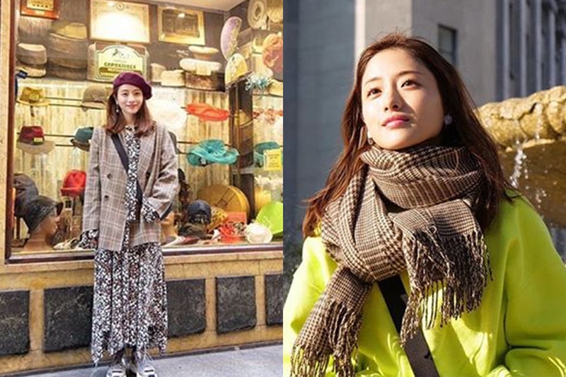 ishihara satomi beret brand Elosegui spain