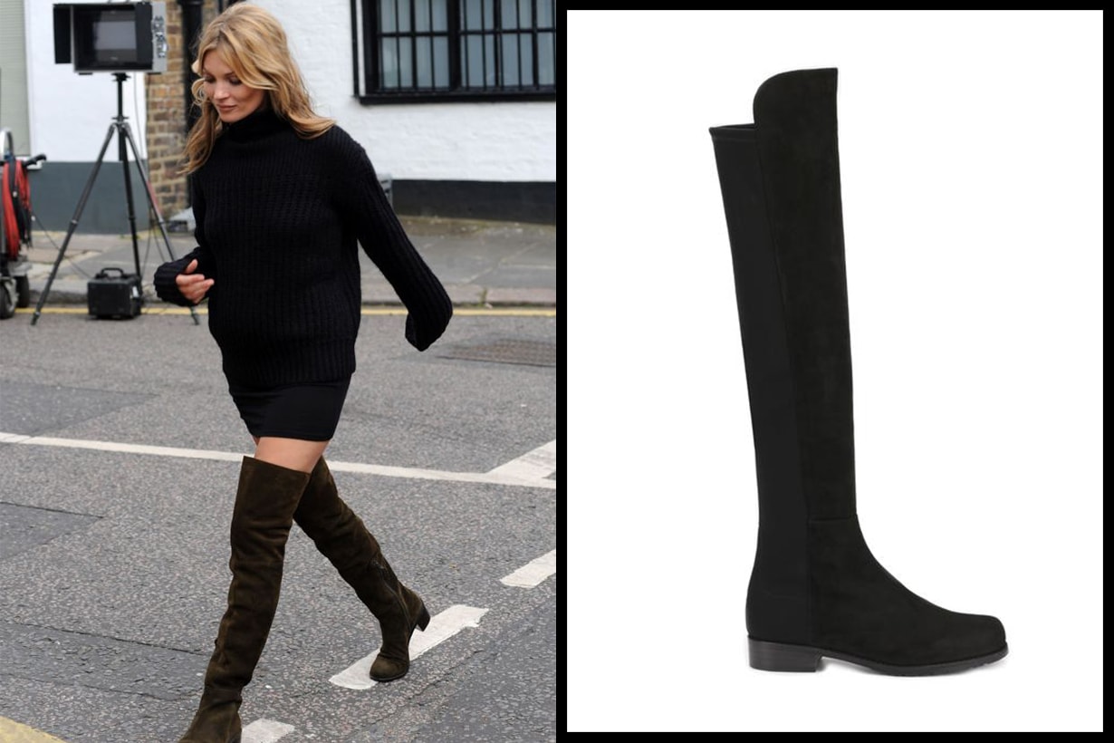 Stuart Weitzman 5050 Boots Kate Moss Street Style