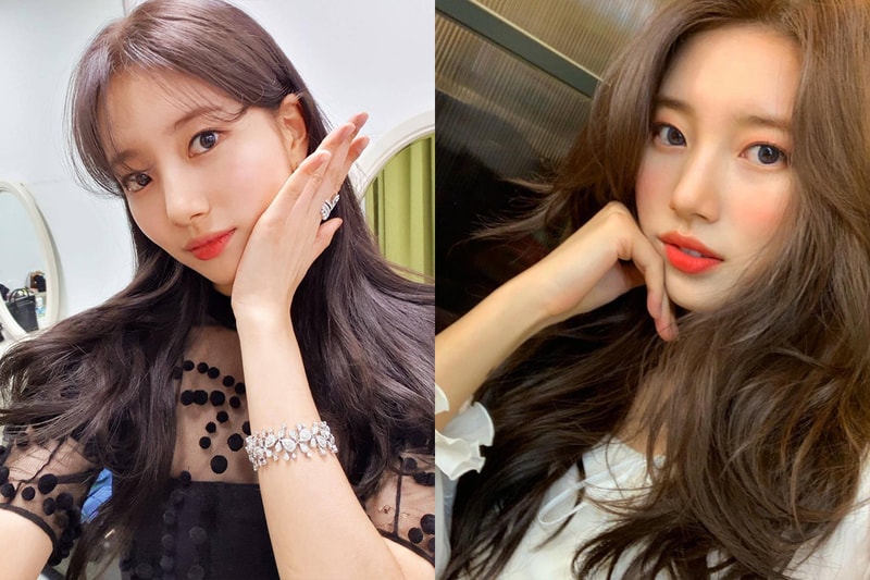 Suzy Bae Su Ji Chubby face Slim face face lifting keep fit lose weight celebrities skincare tips wash face 424 method K Pop Korean idols celebrities singers actress