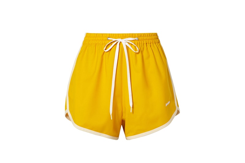 track-shorts miu miu