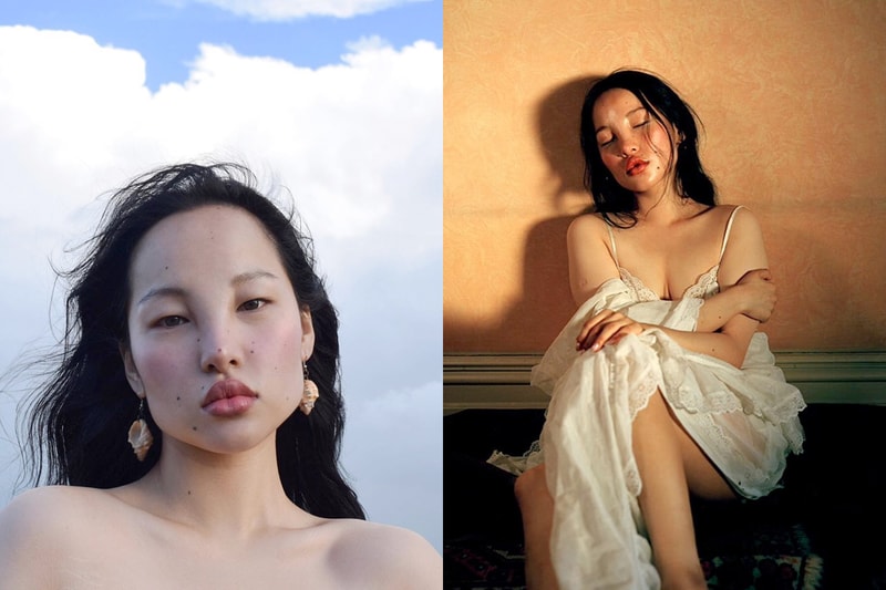 Tsunaina model unique face model dior burberry
