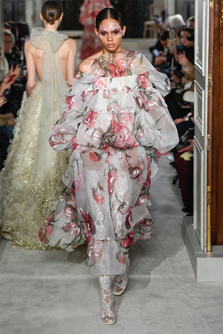 Valentino SS19 Couture Runway