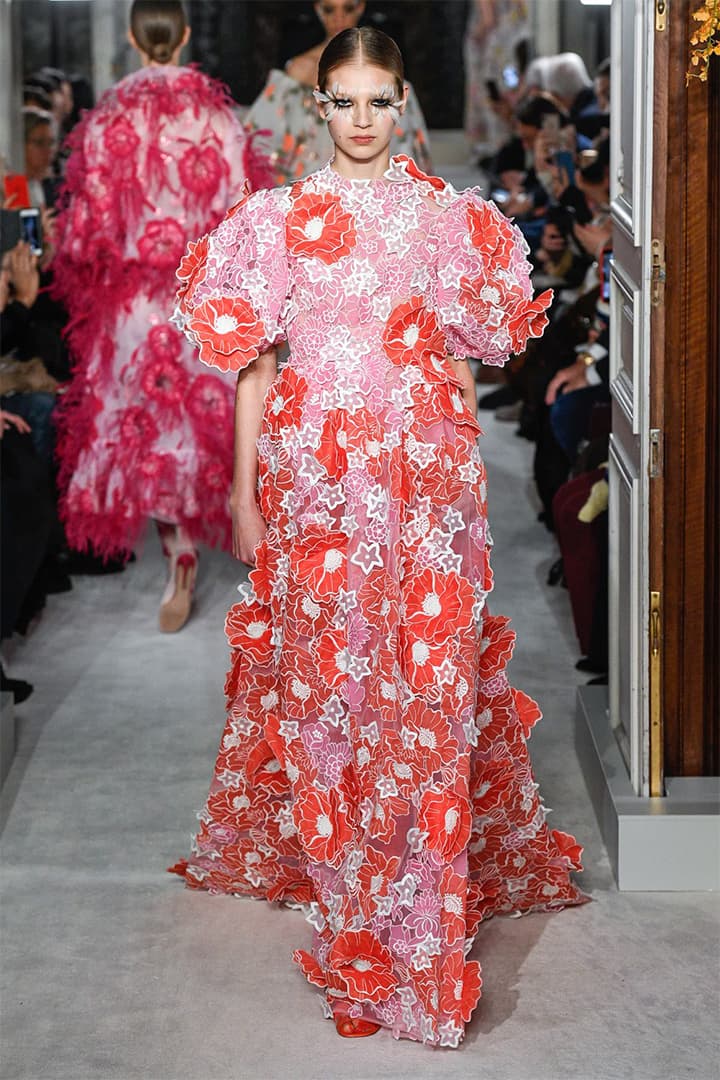 Valentino SS19 Couture Runway