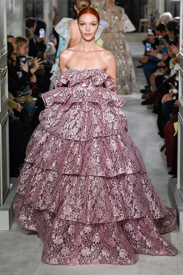 Valentino SS19 Couture Runway