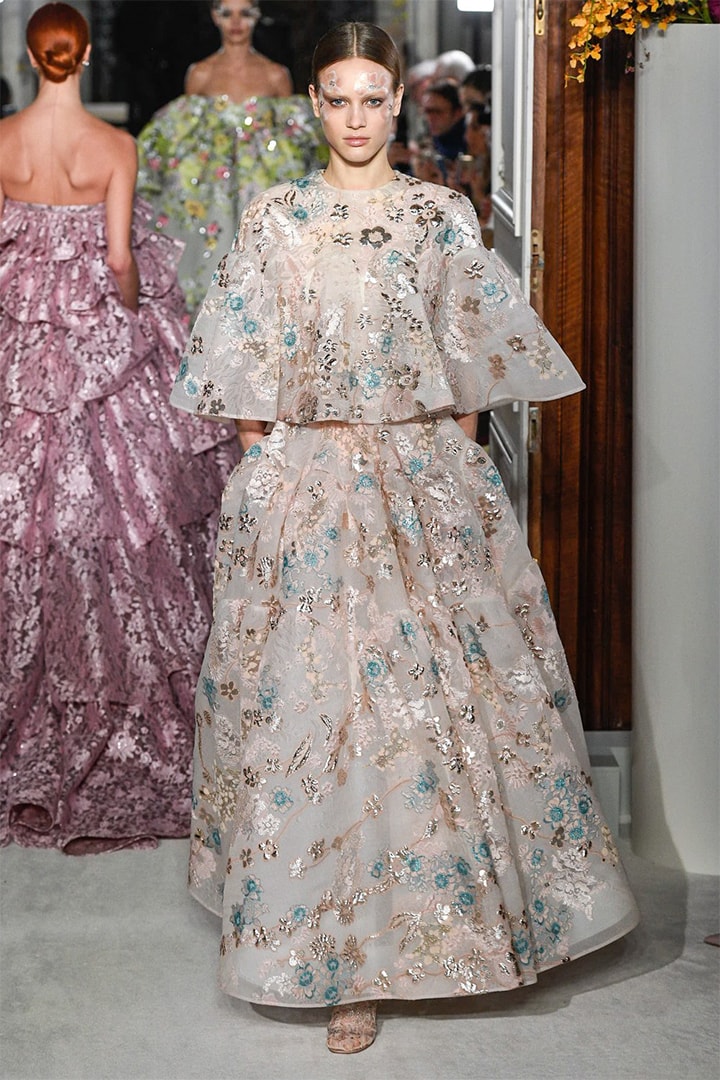 Valentino SS19 Couture Runway