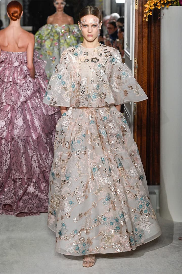 Valentino SS19 Couture Runway