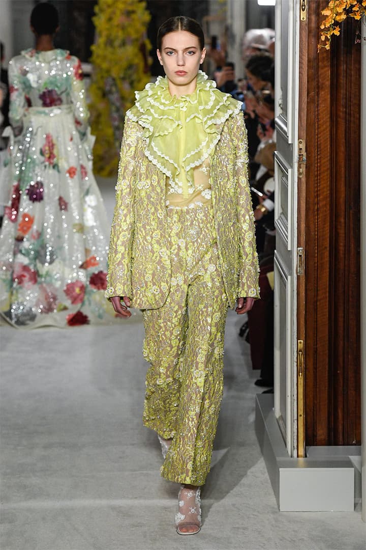Valentino SS19 Couture Runway