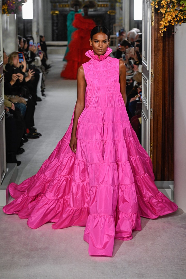 Valentino SS19 Couture Runway